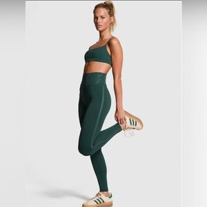 PINK Victoria's Secret Forest Green High-Waist Leggings